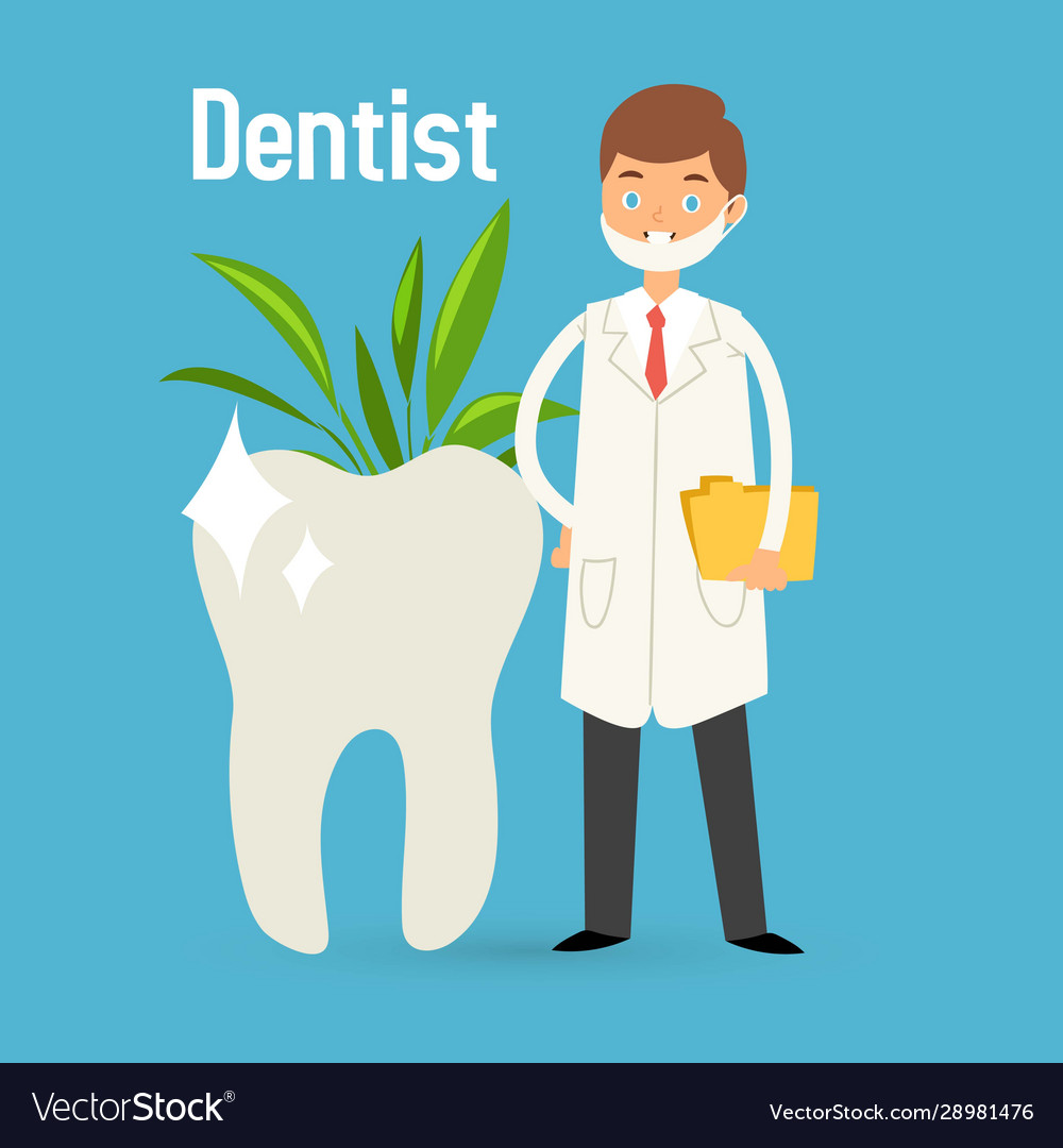 Dentist doctor cartoon
